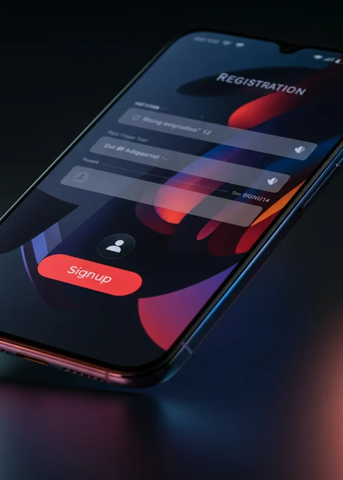 Nationalbet Casino's secure and intuitive registration form, guiding new players through the simple steps to create an account.